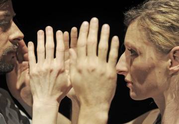 Solo for two voices Magdalena Reiter Milan Tomášik Nu dance fest